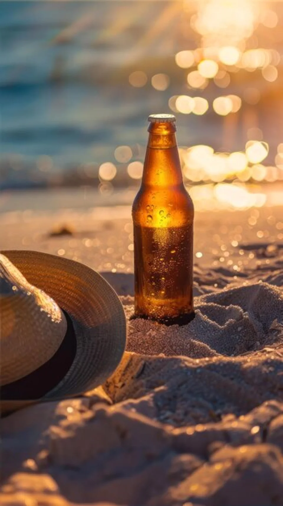 Cold local drinks served on board